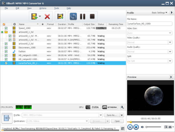 Xilisoft WMV MP4 Converter screenshot