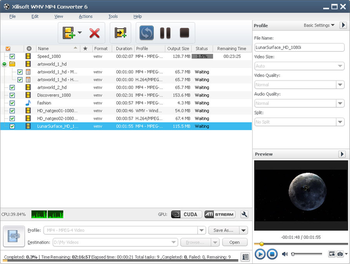 Xilisoft WMV MP4 Converter screenshot 2