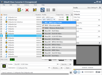 Xilisoft Xbox Converter screenshot 2
