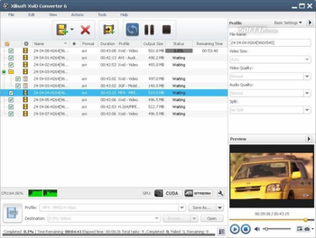 Xilisoft XviD Converter screenshot 2