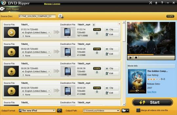 Xinfire DVD Ripper screenshot