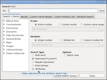 Xiphos screenshot