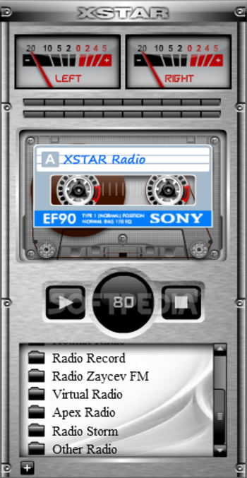 XIRadio Gadget screenshot 2