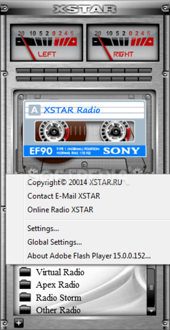 XIRadio Gadget screenshot 3