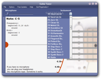 Xitona Guitar Tuner screenshot