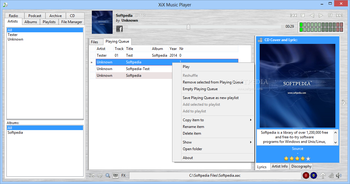 XIX Music Player screenshot