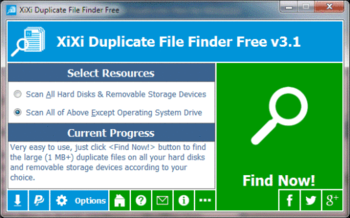 XiXi Duplicate File Finder Free screenshot