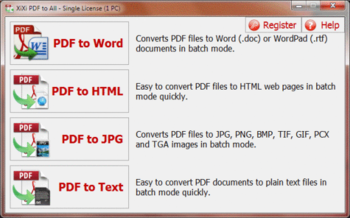 XiXi PDF to All screenshot