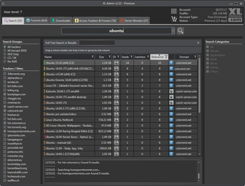 XL Admin screenshot