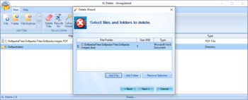 XL Delete screenshot 2