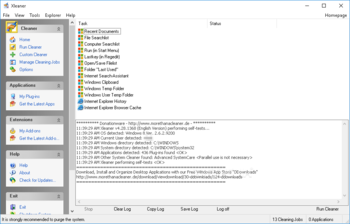 Xleaner screenshot