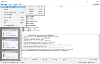 Xleaner screenshot 2