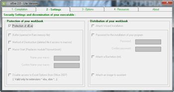 xlExe screenshot 2