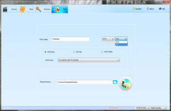 Xlinksoft DVD Creator screenshot 8