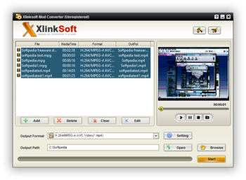 Xlinksoft Mod Converter screenshot