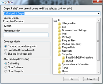 Xlinksoft Picture Encryption screenshot 4