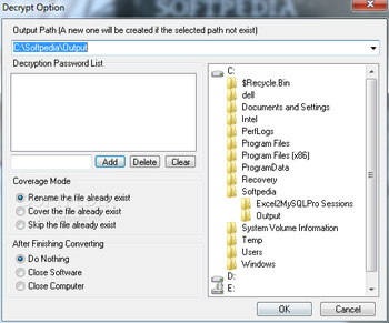 Xlinksoft Picture Encryption screenshot 5