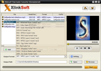 Xlinksoft Total Audio Converter screenshot 2