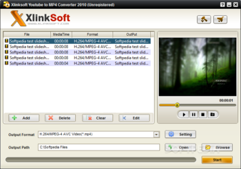 Xlinksoft Youtube to MP4 Converter screenshot