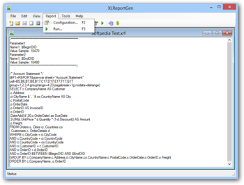 XLReportGen screenshot 2