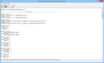 XLS Processor Engine for Oracle BI Publisher screenshot