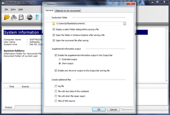 XLS Repair Tool screenshot 2