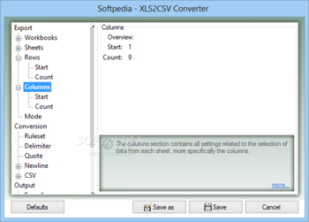 XLS2CSV Converter screenshot 5