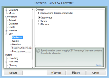 XLS2CSV Converter screenshot 9