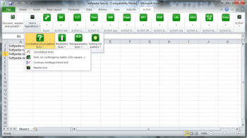 XLStat screenshot 7