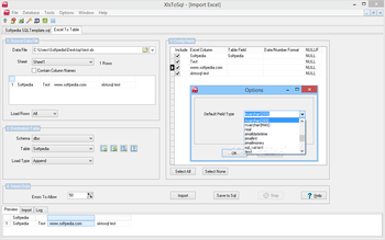 XlsToSql screenshot 4