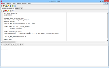 XlsToSql screenshot 5