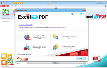 XlsX to PDF screenshot 2