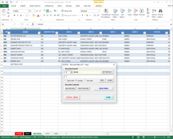 XLTool Client Database Software screenshot 2