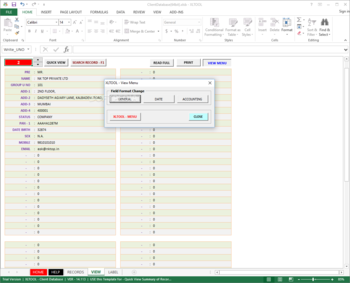 XLTOOL - Client Database Software screenshot 3