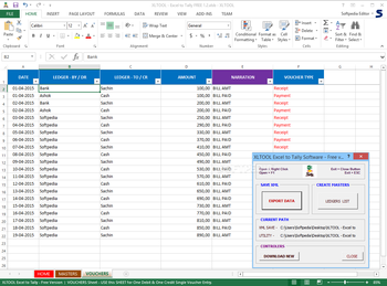 XLtool - Excel to Tally Free screenshot 2