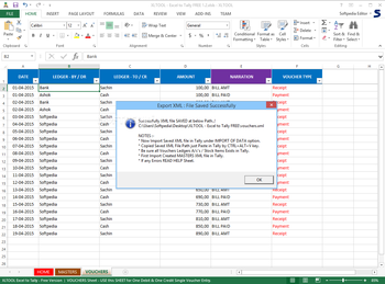 XLtool - Excel to Tally Free screenshot 3