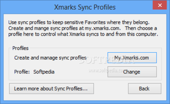 Xmarks for Internet Explorer screenshot 3