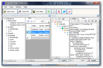 XML Converter Professional Edition screenshot