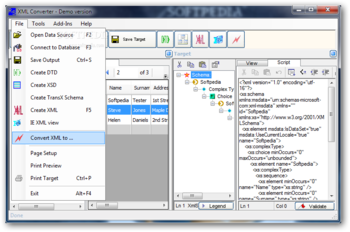 XML Converter Professional Edition screenshot 2