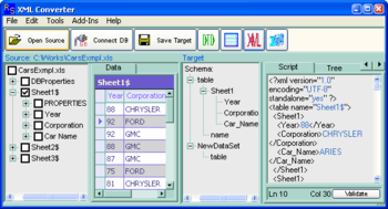 XML Converter Standard screenshot