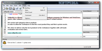 XML Copy Editor screenshot 5