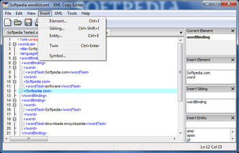 XML Copy Editor Portable screenshot 3