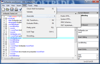 XML Copy Editor Portable screenshot 4