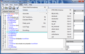 XML Copy Editor Portable screenshot 5