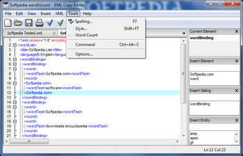 XML Copy Editor Portable screenshot 6