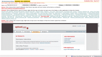 XML Data Extractor Software screenshot