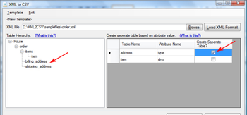 XML to CSV Convertor screenshot