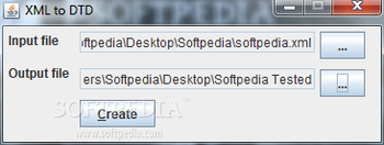 XML to DTD screenshot