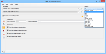 XML2PDF Workstation screenshot 2