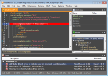 XMLBlueprint XML Editor screenshot 2